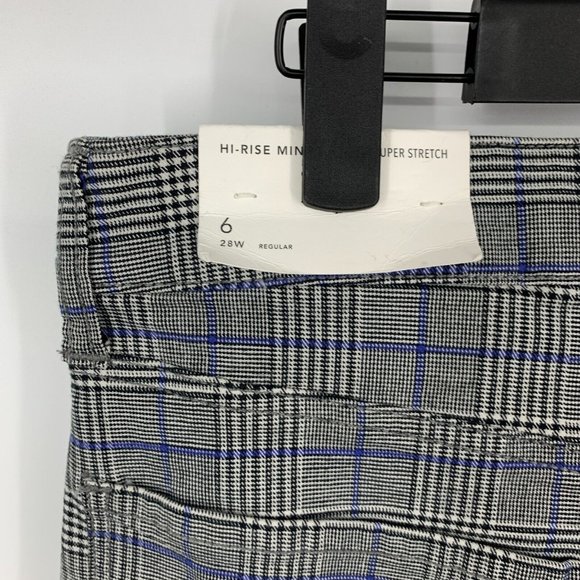 American Eagle Skirt Plaid Hi-Rise Mini Super Stretch NWT - Picture 8 of 8